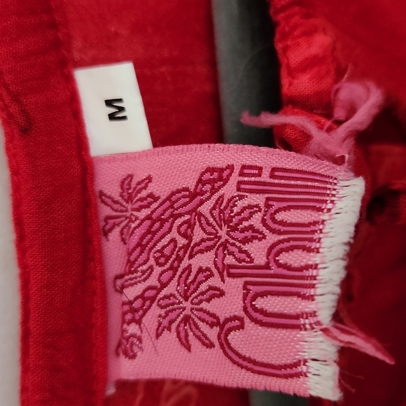 Cabali Red Floral Cover Up - Picture 13 of 13